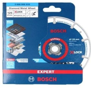 emballage du disque bosch profesionnal expert diamant pour acier125 mm-fixation X-Lock