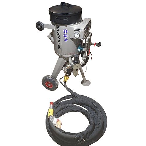 aerogommeuse pour sablage chalet et grandes surfaces