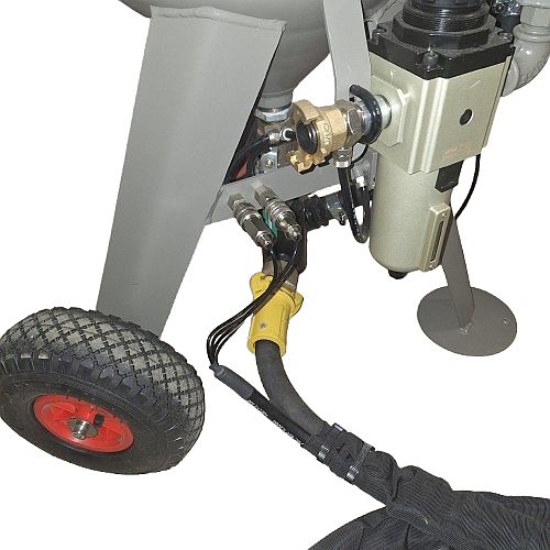 faisceau de sablage de 10 mètres avec branchement air pour casque ventilé de sablage