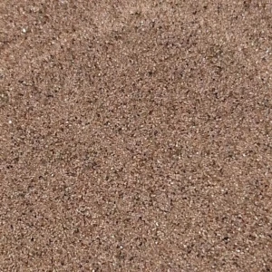 détail grain de sable de sablage garnet 120 mesh