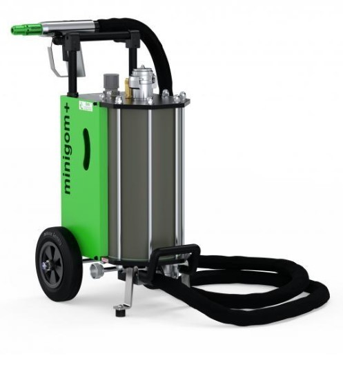 aergommeuse de 11 litres pour la location pour des decapages de petites surfaces et de meubles