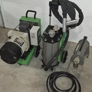 aerogommeuse avec compresseur electrique et épurateur air