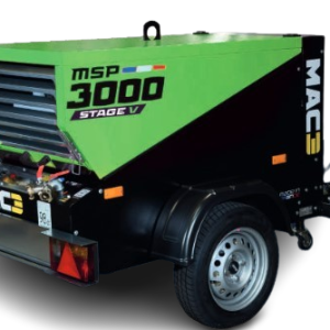 Compresseur d'air MSP 3000 pour sablage et décapage sur chantier