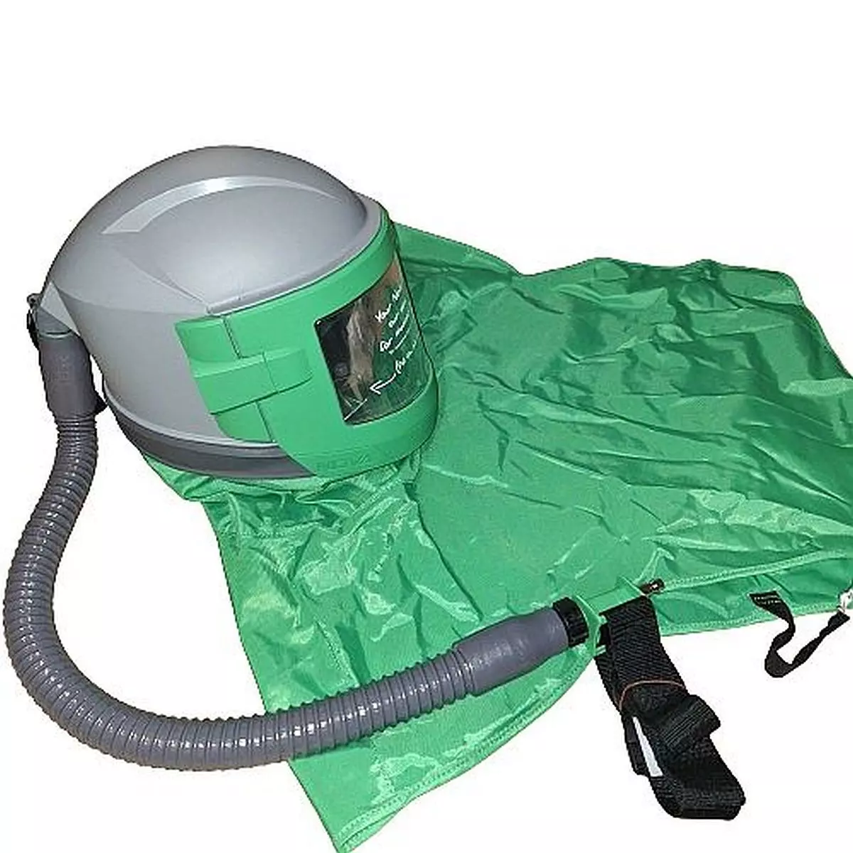 Casque de sablage ventilé Nova 3 pour protection respiratoire aérogommage Suisse