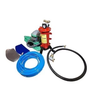 Casque sablage certifié EN 14594 Suisse - avec visières de rechange et filtre a air.