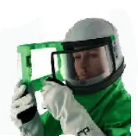 système de visieres casque de sablage nova3