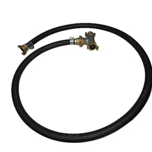 te de raccordement pour branchement filtre air baf sur casque de sablage