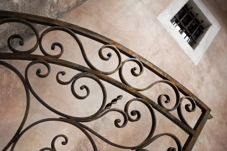 aerogommage-portail-fer-forge-rouille