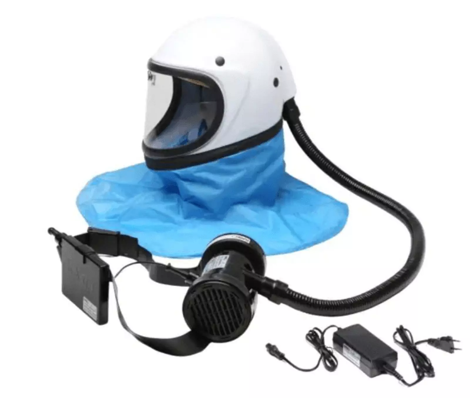 casque sablage ventilé kaio T8 avec visière panoramique grand angle.